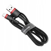 BASEUS MOCNY KABEL USB DO LIGHTNING IPHONE IPAD PRZEWÓD OPLOT 2.4A 50cm