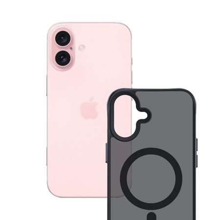 Apple iPhone 16 - 3mk Smoke MagCase Etui Cover na tył