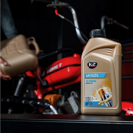 K2 MIXOL 1L Olej do sporządzania mieszanki w silnikach dwusuwowych