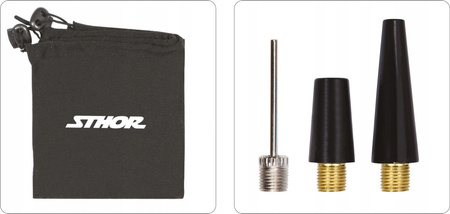 KOMPRESOR SAMOCHODOWY 12V POMPKA 120W + 3 KOŃCÓWKI