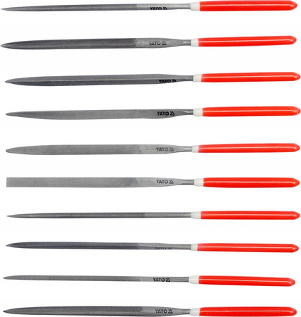 PILNIKI IGLAKI 160X75MM, KPL-10SZT. \ YT-6164