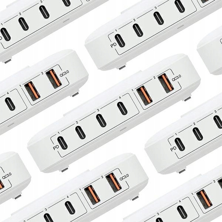 Stacja ładująca 100W Wireless 4x USB-C 2x USB-A 3mk Hyper Charger PowerMax