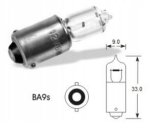ELTA ŻARÓWKA 12V H5W BA9s 5W