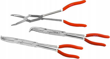 SZCZYPCE WYDŁUŻONE WYGIĘTE 330MM YATO YT-20402