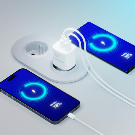 Ładowarka sieciowa 33W 3mk Hyper GaN Charger QC 3