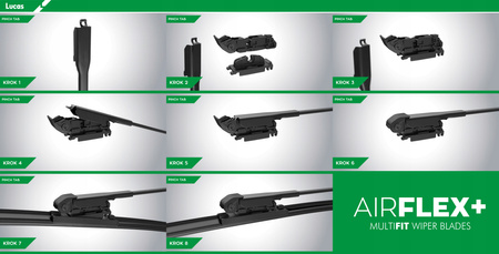 Wycieraczki LUCAS do Mercedes Klasa ML W164 05-11r