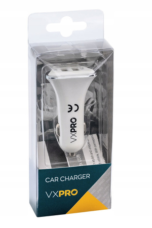 SZYBKA ŁADOWARKA SAMOCHODOWA ELTA VXPRO 3x USB