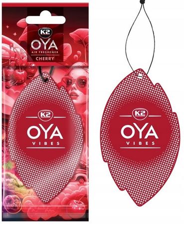Zapach samochodowy odświeżacz K2 OYA VIBES CHERRY