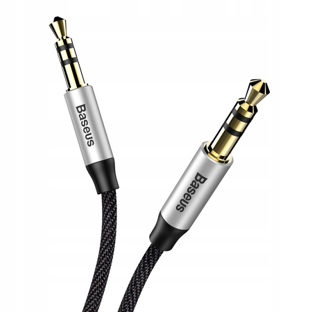 BASEUS KABEL MINI JACK 3.5MM WTYK AUX PRZEWÓD AUDIO DO AUTA 150CM 1.5M