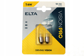ŻARÓWKA ELTA VISION PRO T4W BA9s 12V 4W