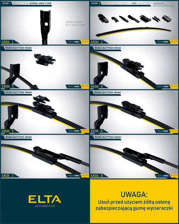 WYCIERACZKI ELTA Opel Astra K (2015-....)