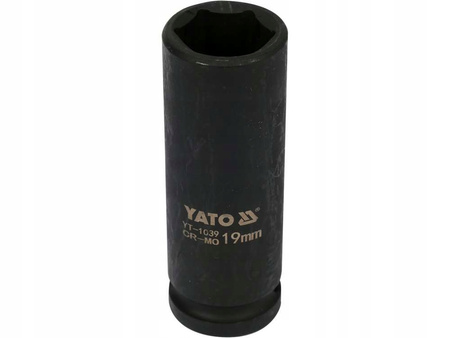 NASADKA UDAROWA DŁUGA NA KLUCZ 1/2'' 19 MM YATO