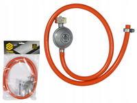 VOREL 99670 Reduktor gazowy z wężem 1,0m do podłączenia butli gazowej