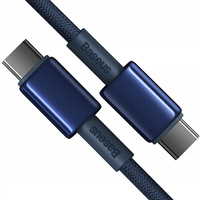 BASEUS KABEL USB-C SZYBKIE ŁADOWANIE TYP-C PRZEWÓD 100W PD 5A QC 2M