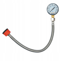 YATO ciśnieniomierz z manometrem ze stali nierdzewnej 3/4 i 1/2 30 cm