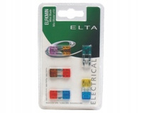 Zestaw bezpieczników MINI 10 szt blister