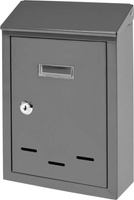 SKRZYNKA NA LISTY POCZTOWA 285x200x60MM GRAFITOWA