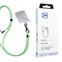 Accessories Green (black) - 3mk EasyClip Smycz do telefonu regulowana