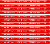 YATO ZESTAW OŁÓWKÓW STOLARSKICH 12 SZT 175MM HB