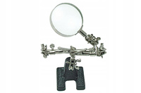 ZESTAW TRZECIA RĘKA LUPA SZCZYPCE 73500 VOREL