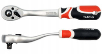 YATO - KLUCZ NASADOWY GRZECHOTKA WYGIĘTA 3/8''