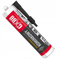 SILIKON USZCZELNIACZ WYSOKOTEMPERATUROWY CZARNY 1500 CX-80 300 ml