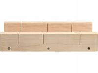 Skrzynka uciosowa drewniana 300 x 80mm