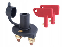 GŁÓWNY WYŁĄCZNIK PRĄDU / HEBEL / RYGIEL 12V / 24V, max. 300A